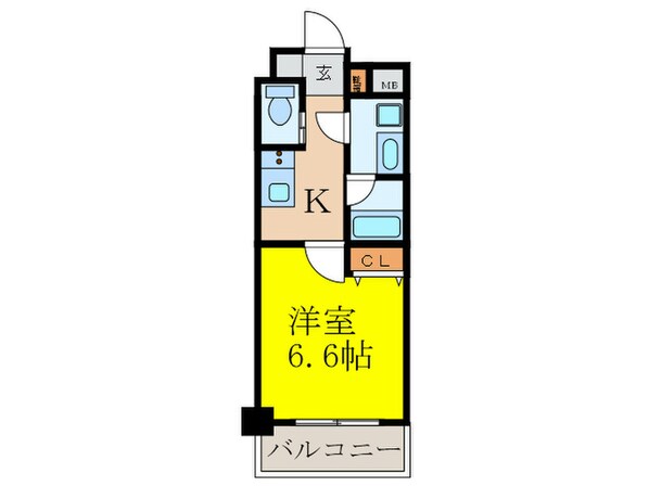 アリビオ江坂垂水町の物件間取画像